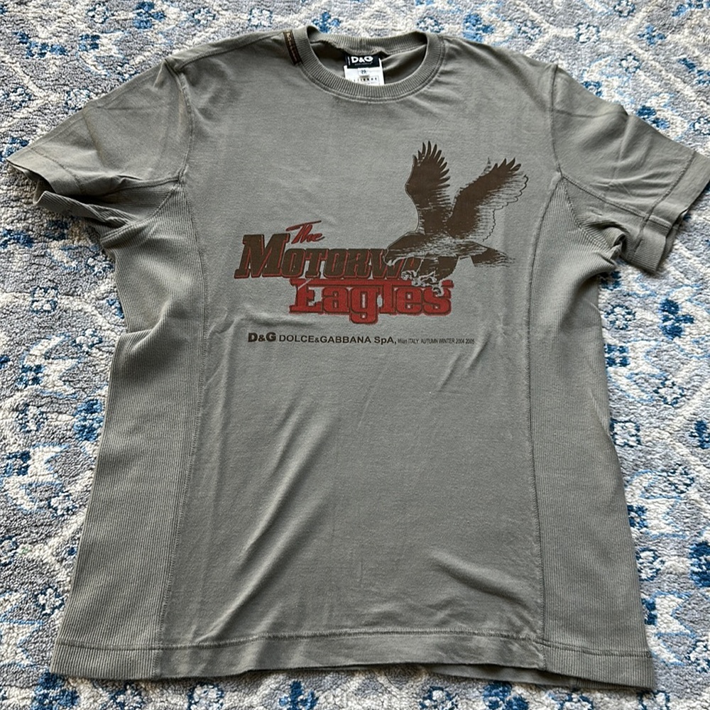 D&G T-Shirt With “The Motorway Eagles” with Eagle Logo